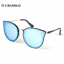 Últimas novedades modelo gafas de sol espejo azul gafas de sol